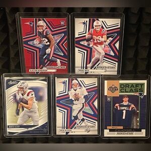 DRAKE MAYE 2025 PANINI ROOKIES & STARS TEAM SET-NEW ENGLAND PATRIOTS